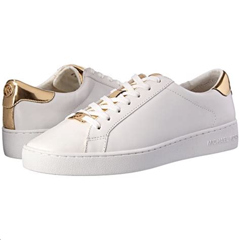 michael kors white gold sneakers|michael kors black gold sneakers.